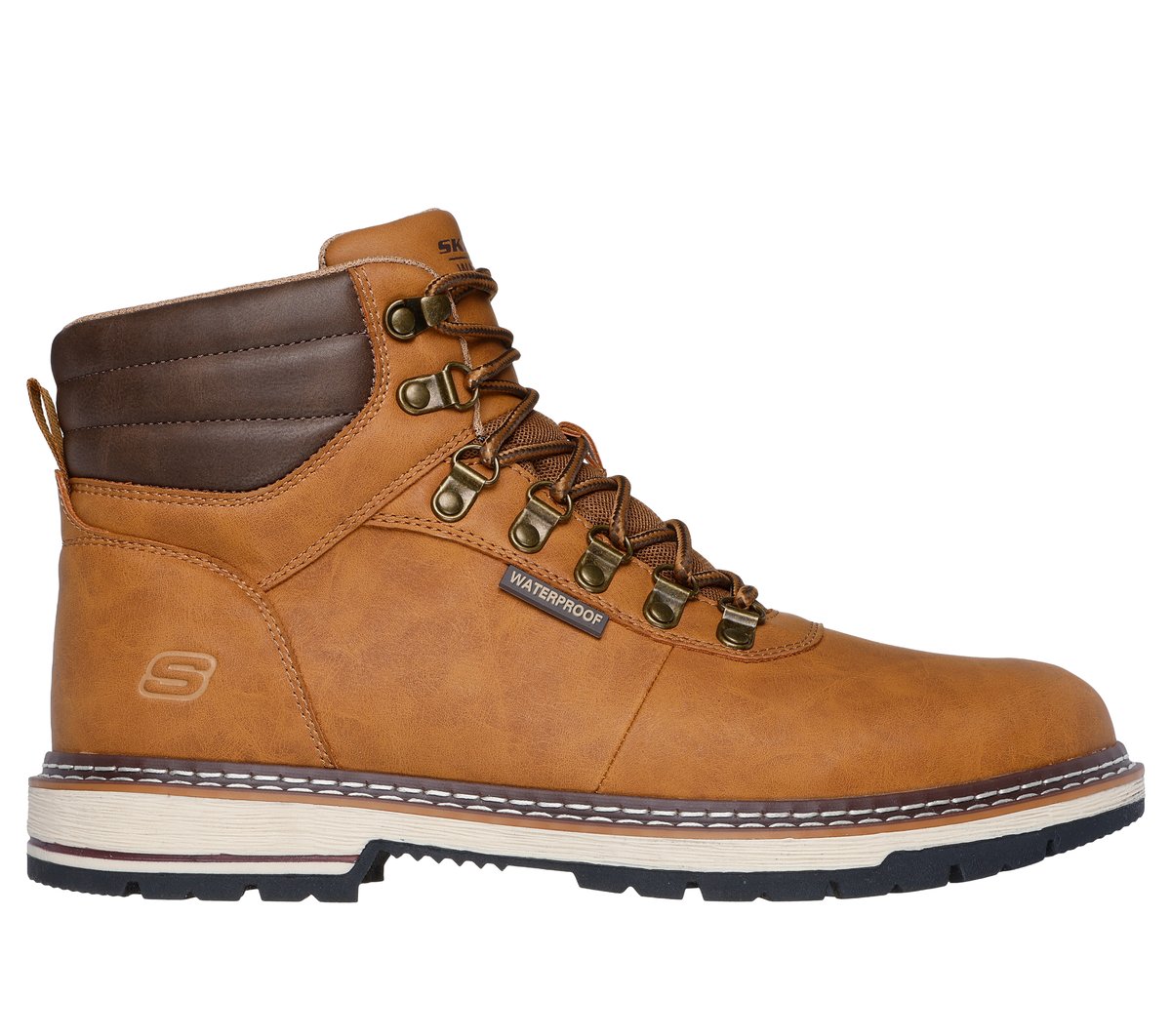 Skechers Relaxed Fit: Corado - Jaxx en Trigo, talla 42