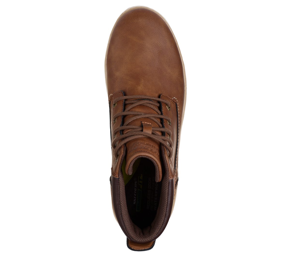 Waterproof Relaxed Fit: Garlan - Deno — BROWN