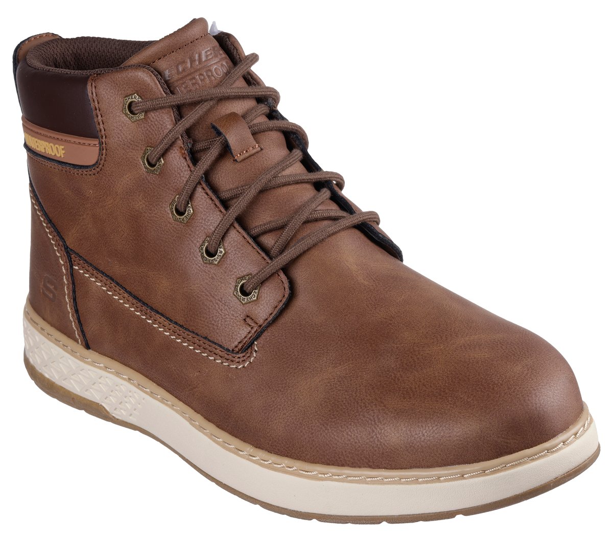 Waterproof Relaxed Fit: Garlan - Deno — BROWN