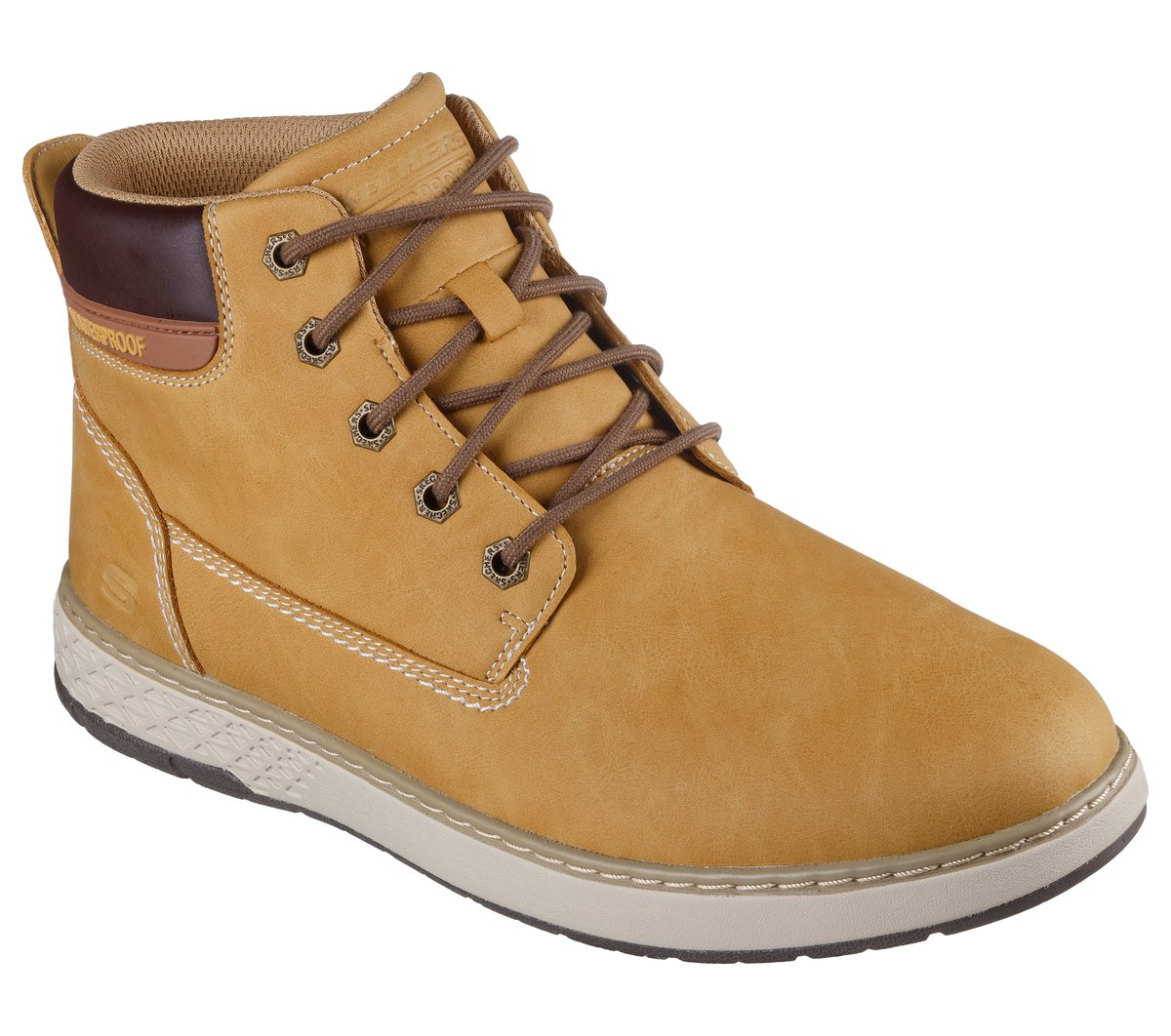 Waterproof Relaxed Fit: Garlan - Deno — WHEAT