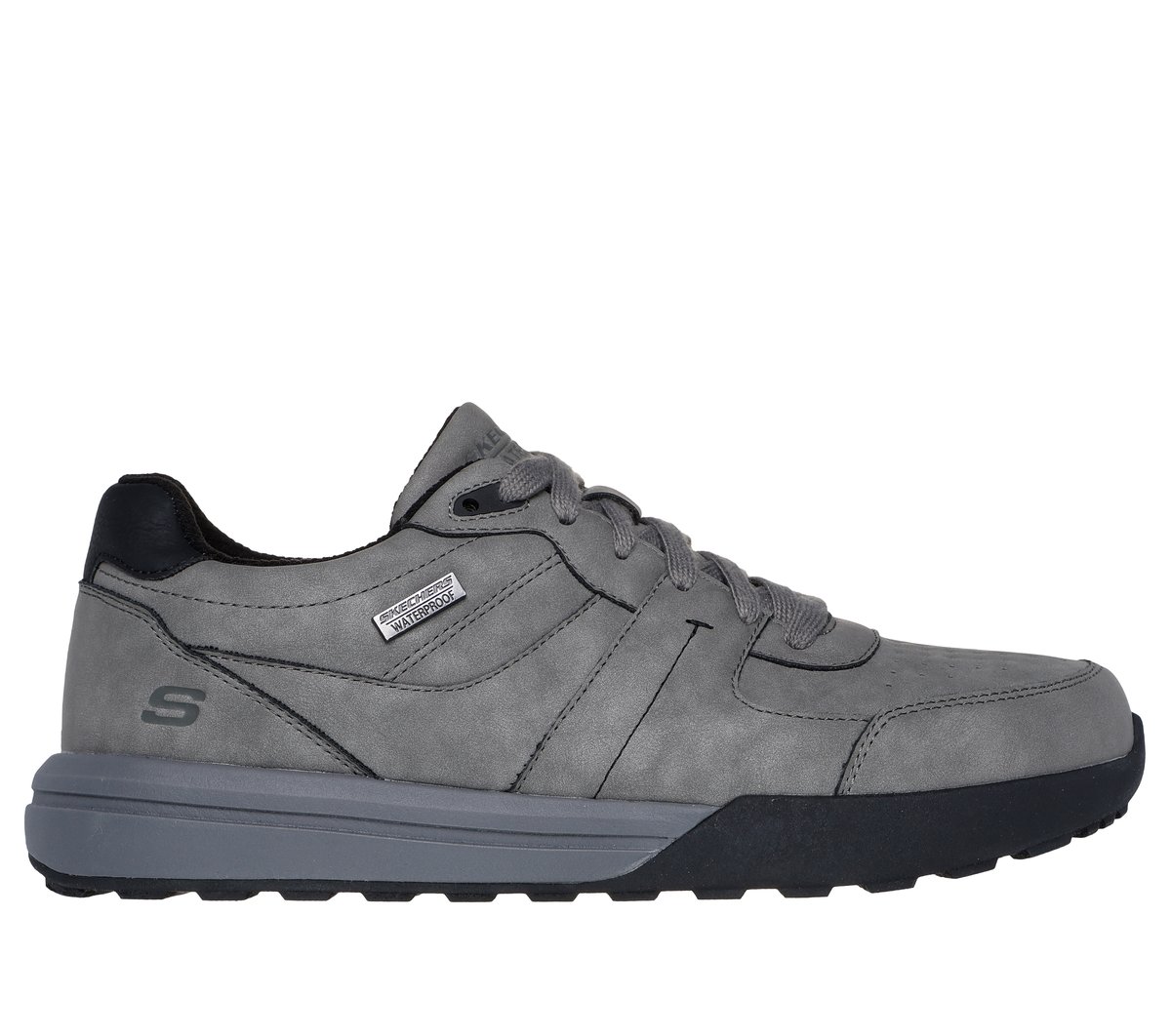 Skechers Waterproof: Netson - Gander en Gris, talla 47.5