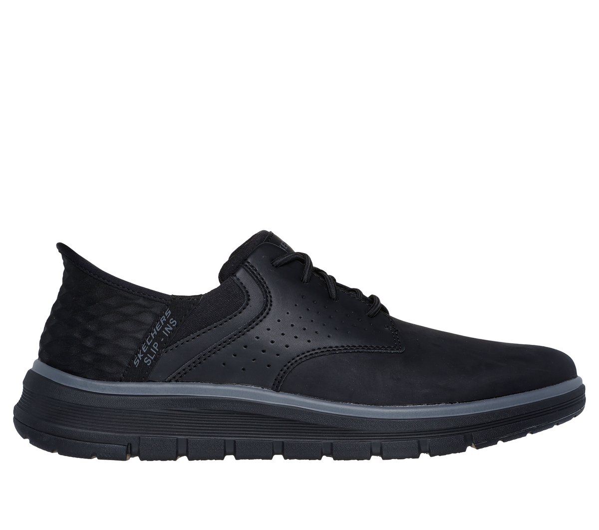 Skechers Slip-ins Relaxed Fit: Orell - Yates en Negro, talla 44