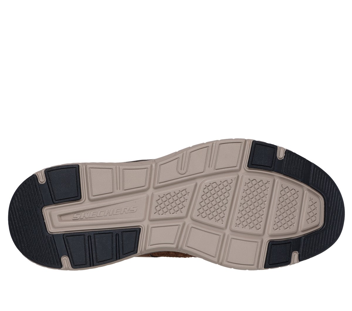 Skechers Slip-ins Relaxed Fit: Arch Fit Crosser - Emeric Chaussures Moyen Width en Brun, Vegan