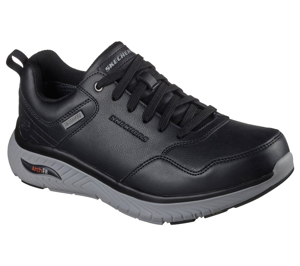 Waterproof Relaxed Fit: Arch Fit Crosser - Ronaldo — BLACK