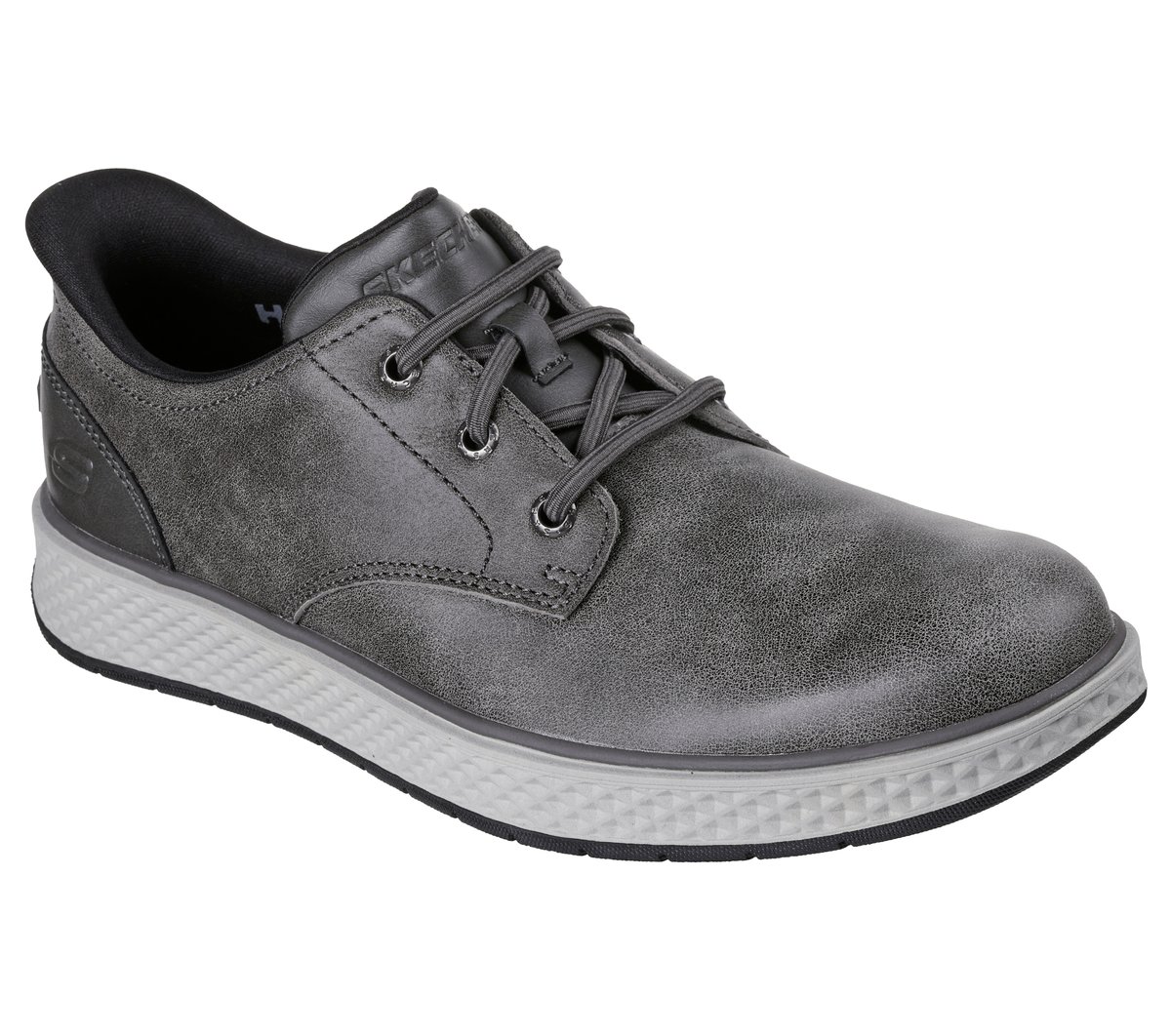 Skechers Slip Ins: Burkett Lonzo Chaussures Moyen Width en Chameau - vue 10