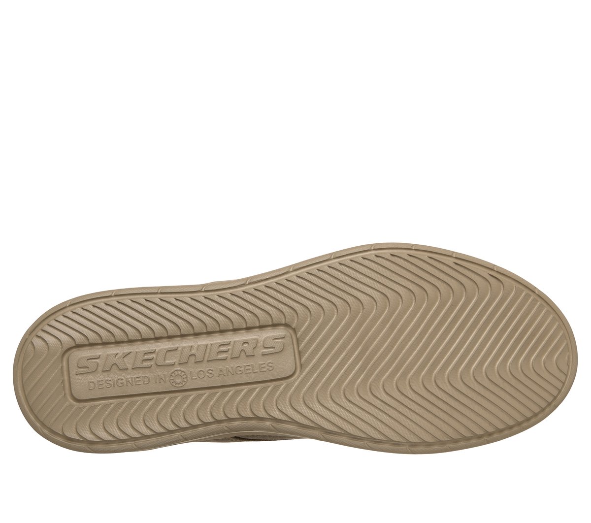 Skechers Slip-ins: Hyland - Justino Chaussures Moyen Width en Taupe Foncé, Vegan