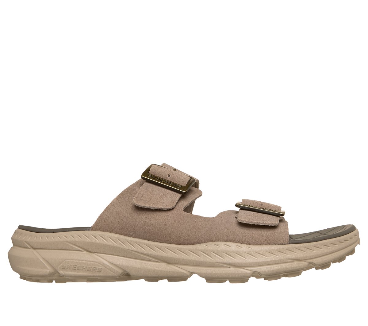 Skechers Relaxed Fit: Delano Sandal - Austin en Taupe, talla 42