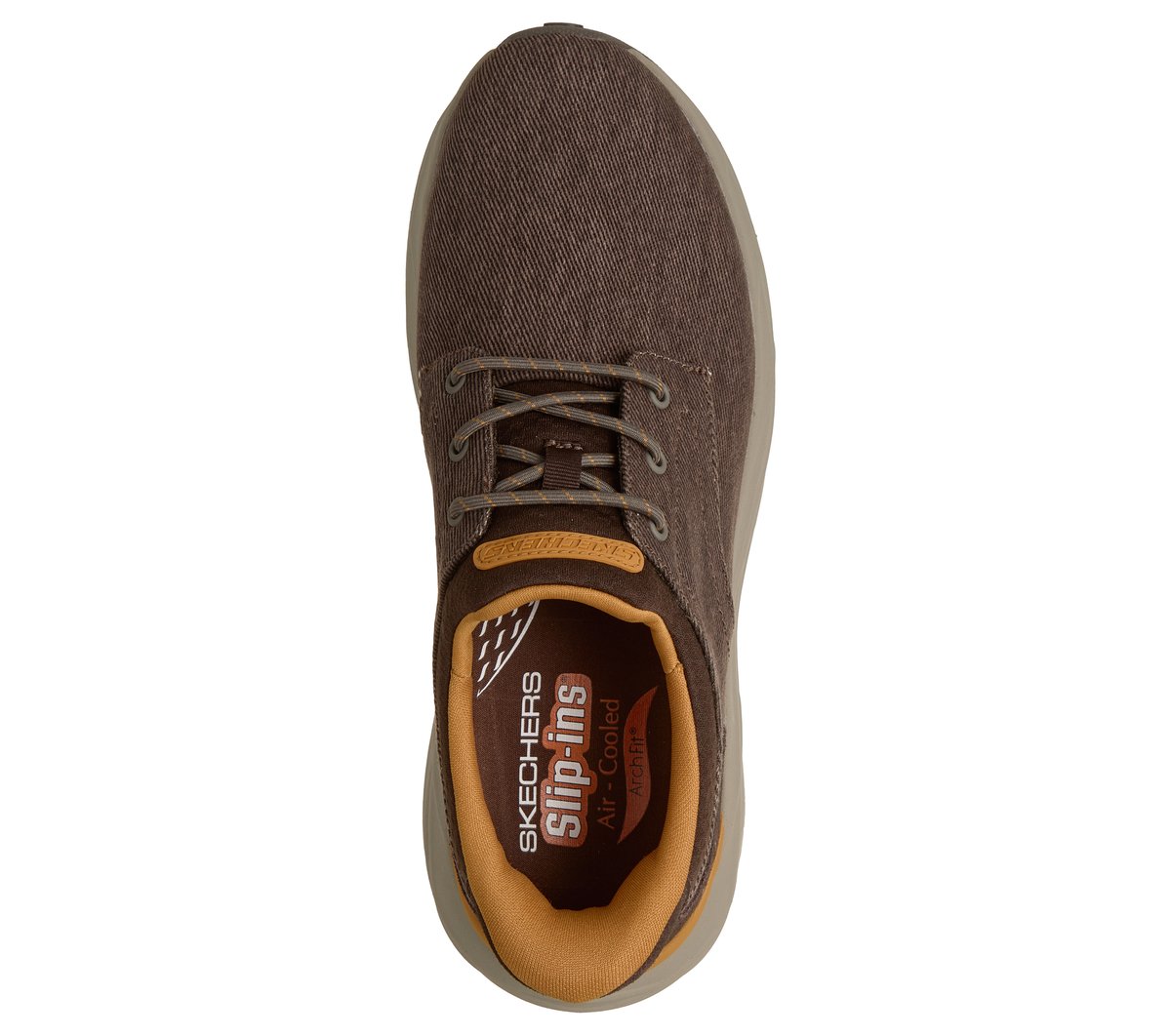 Skechers Arch Fit 2.0 Slip On Men\'s Size 13 Extra Wide 4E Brown Suede 232707WW Skechers Slip-ins Relaxed Fit: Slade 2.0 - Encore main image 3