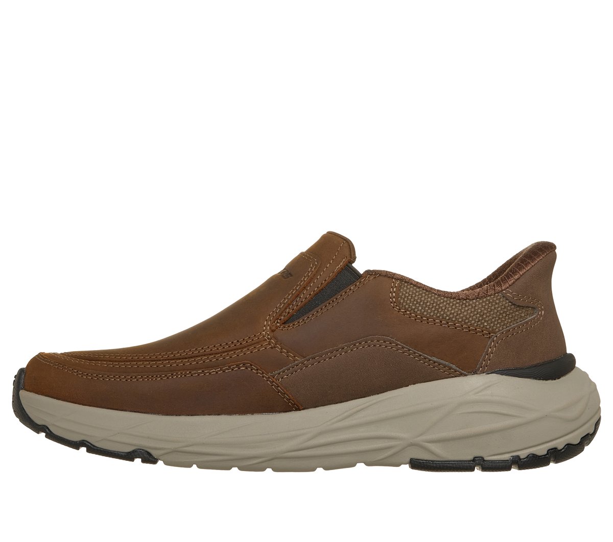 Skechers Slip-ins Relaxed Fit: Arch Fit Maverick - Redford Chaussures Moyen Width en Brun