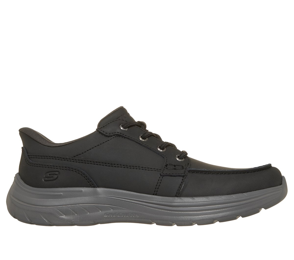 Skechers Men's Slip-ins Relaxed Fit: Decklan - Grayson Sneaker in Black, Size 7