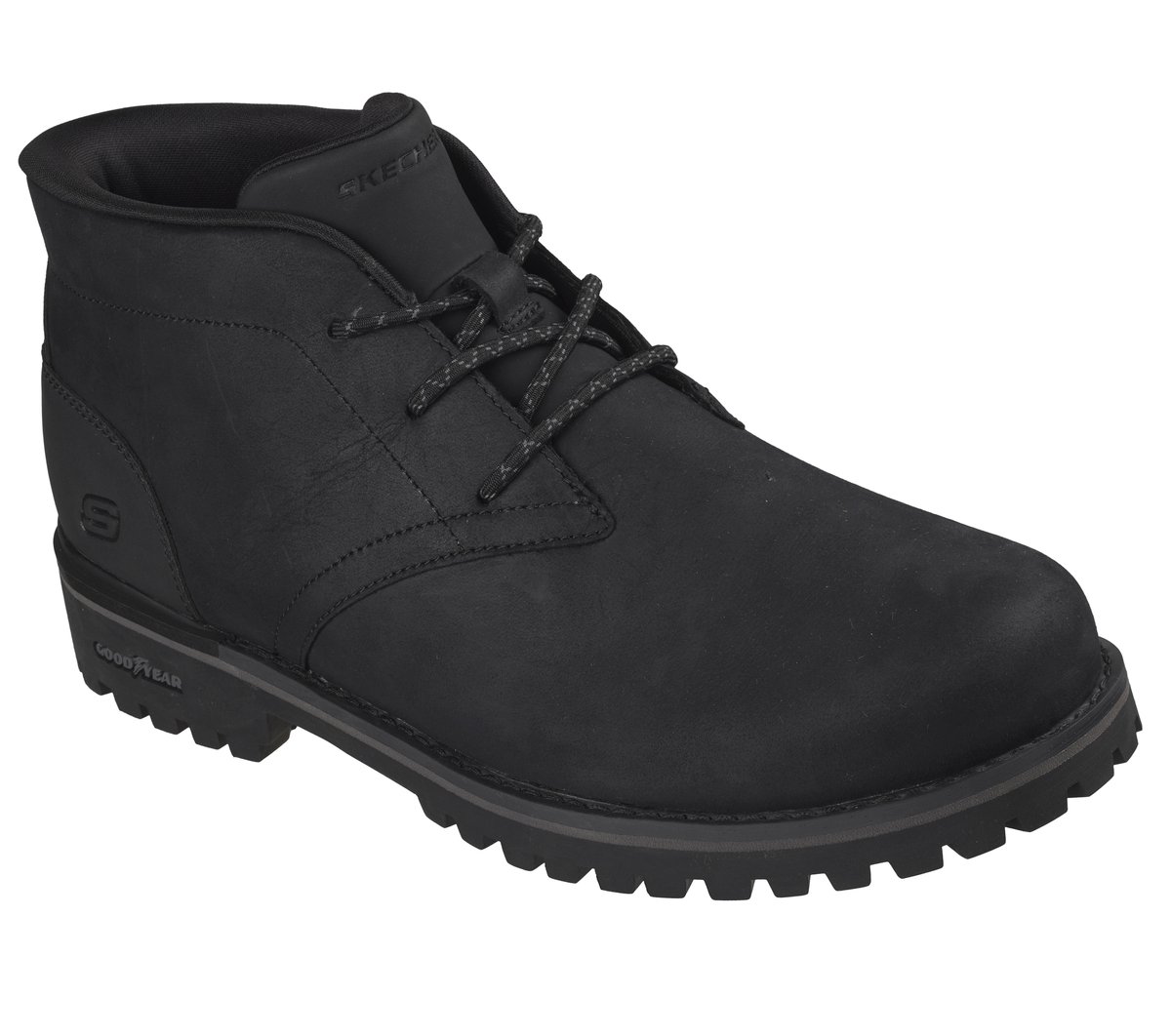 Skechers Slip-ins Relaxed Fit: Quintero - Damien Chaussures Moyen Width en Noir