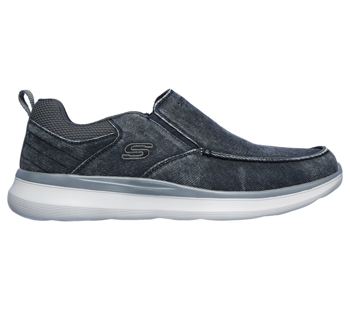 Skechers Delson 2.0 - Larwin en Azul, talla 45, Vegan
