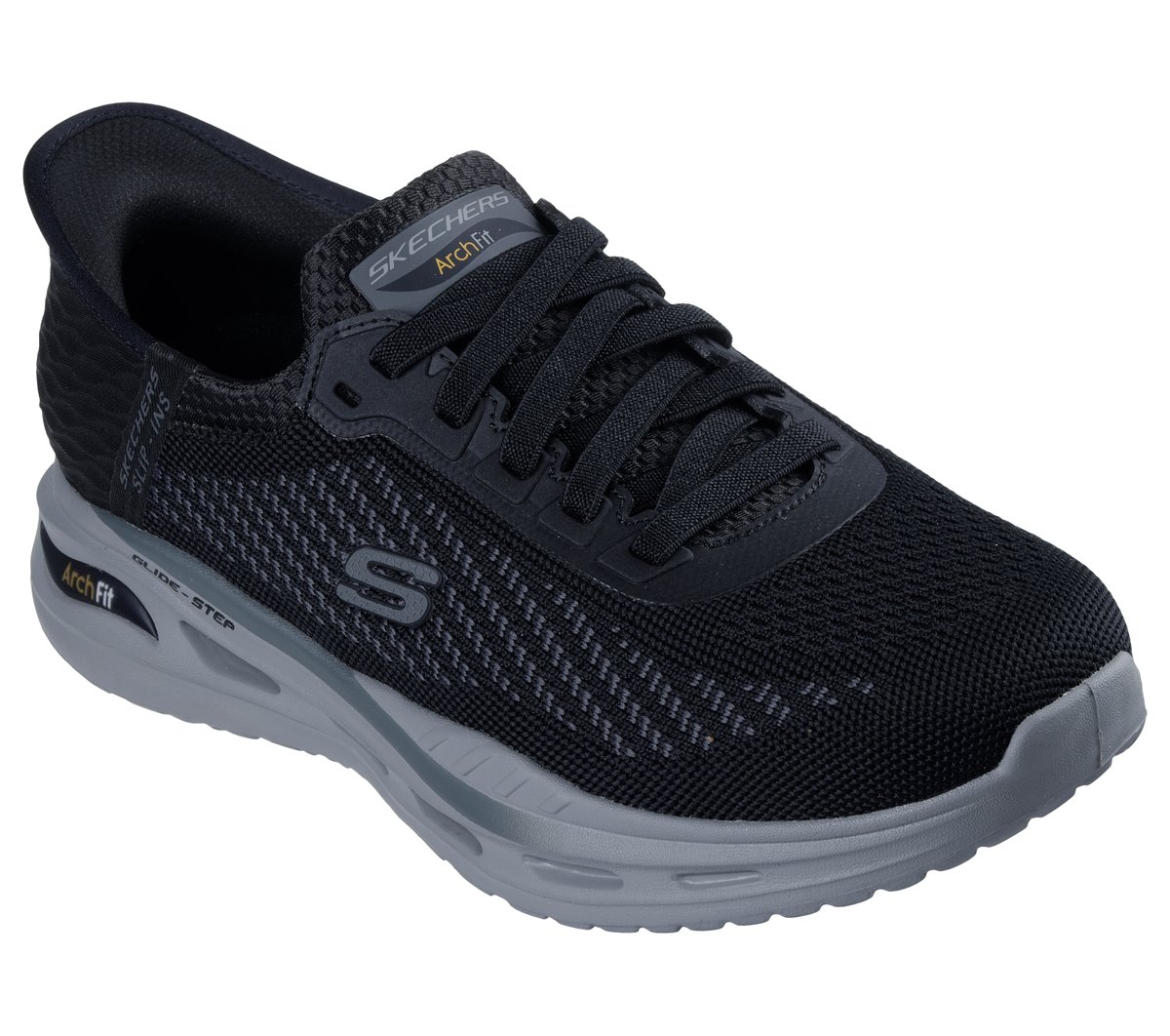 Skechers Men's Arch Fit Orvan-Drex Sneaker Black / 10