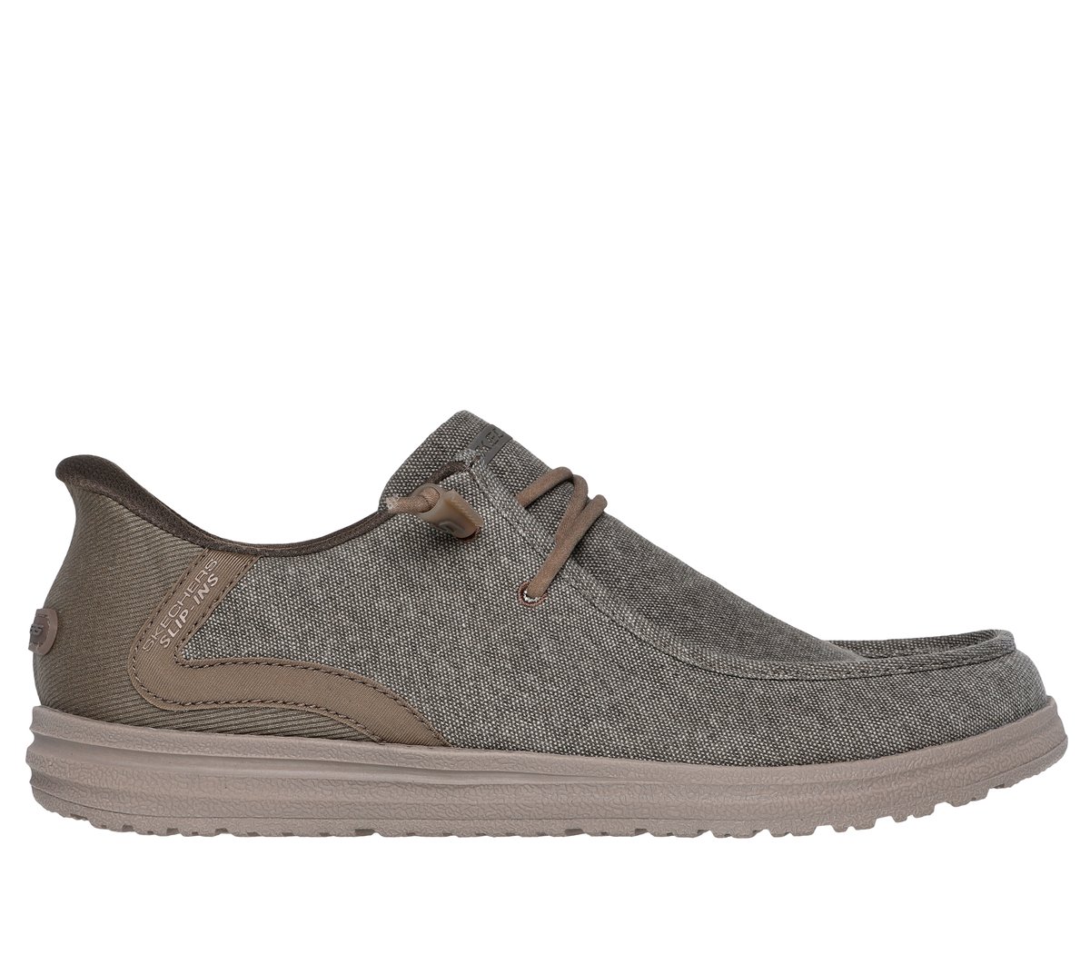 Skechers Slip-ins Relaxed Fit: Melson - Coronado en Kaki, talla 39.5