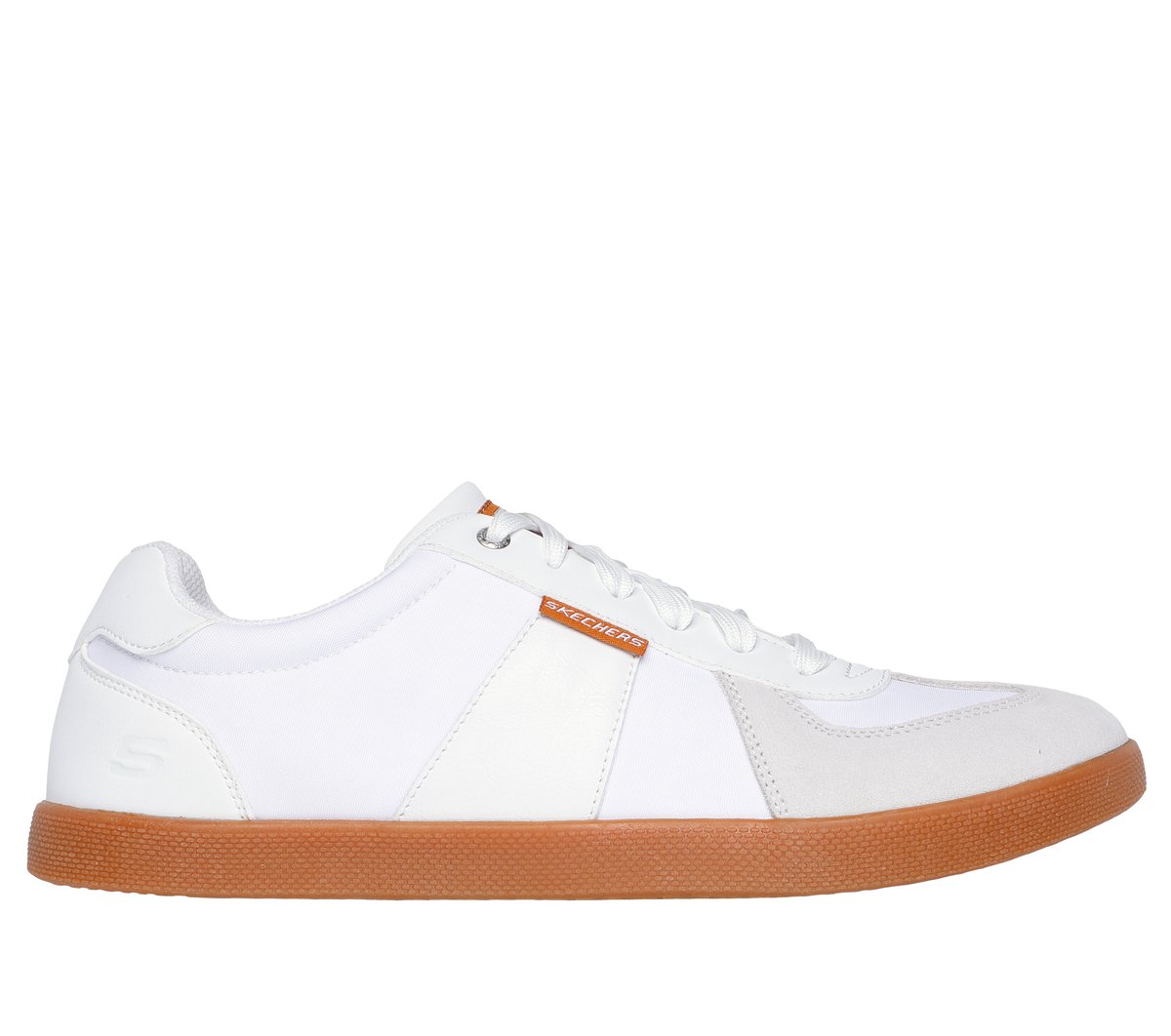 Skechers Uomo Placer - Camilo Sneaker in Bianco, Taglia 39.5 - 210960