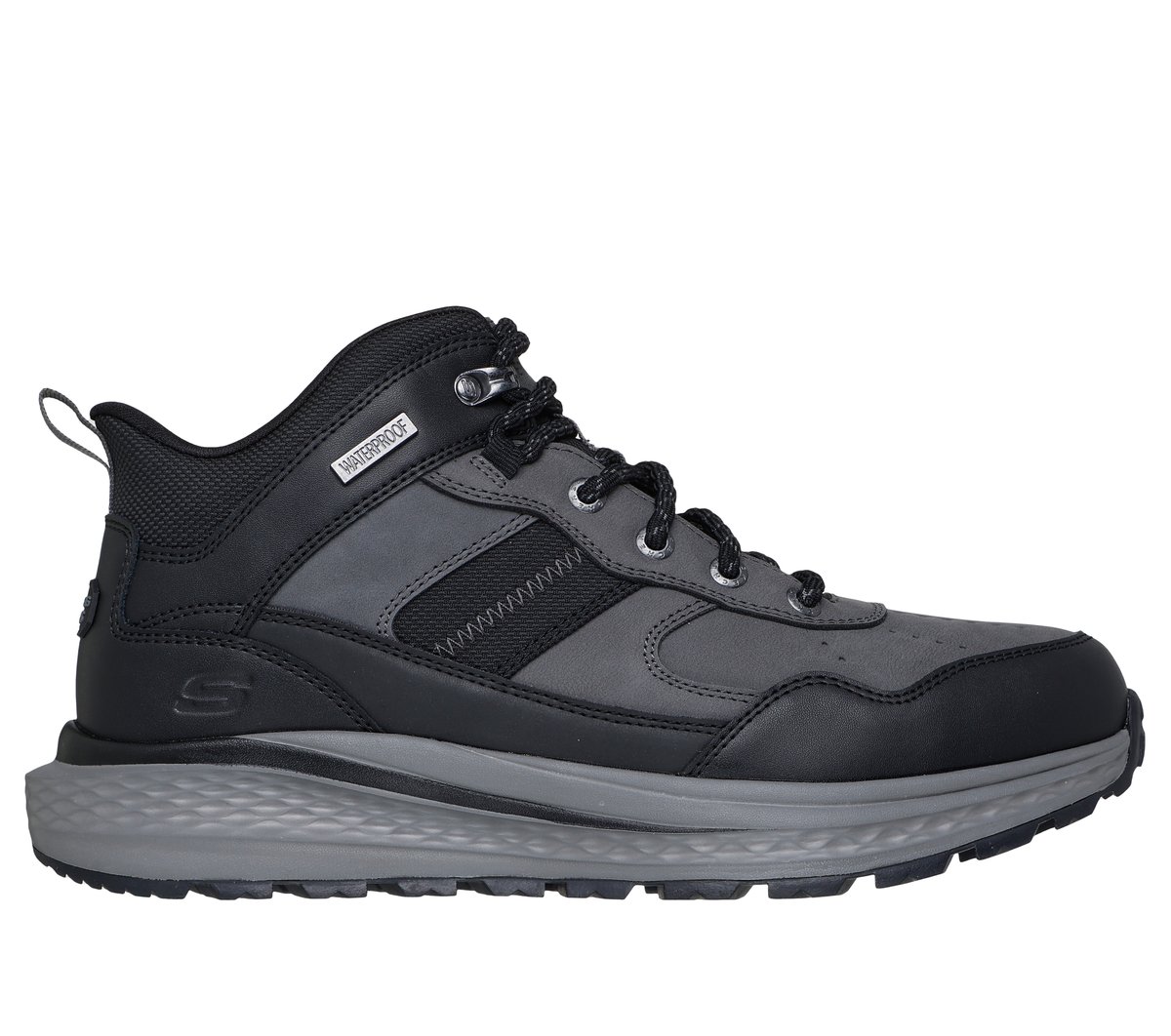 Skechers Slip-ins Relaxed Fit: Slade Ultra - Turner en Negro/Gris, talla 45