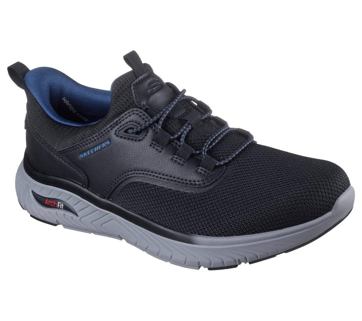 Skechers Slip-ins Relaxed Fit: Arch Fit Crosser - Chozen Chaussures Moyen Width en Noir