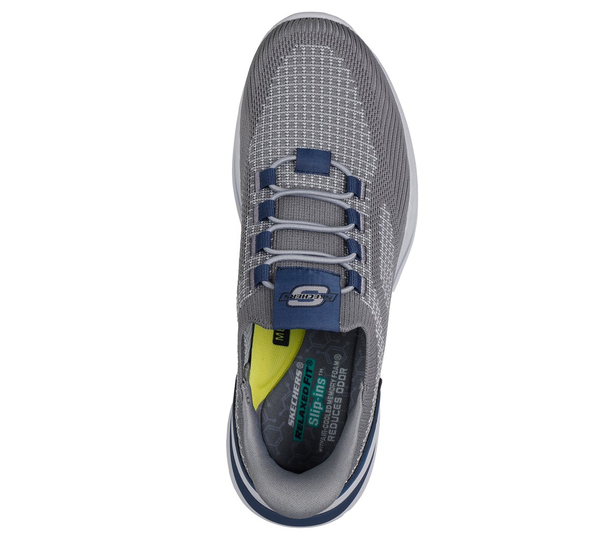 Skechers Slip-ins Relaxed Fit: Norlan - Alonso Chaussures Moyen Width en Gris, Lavable en machine