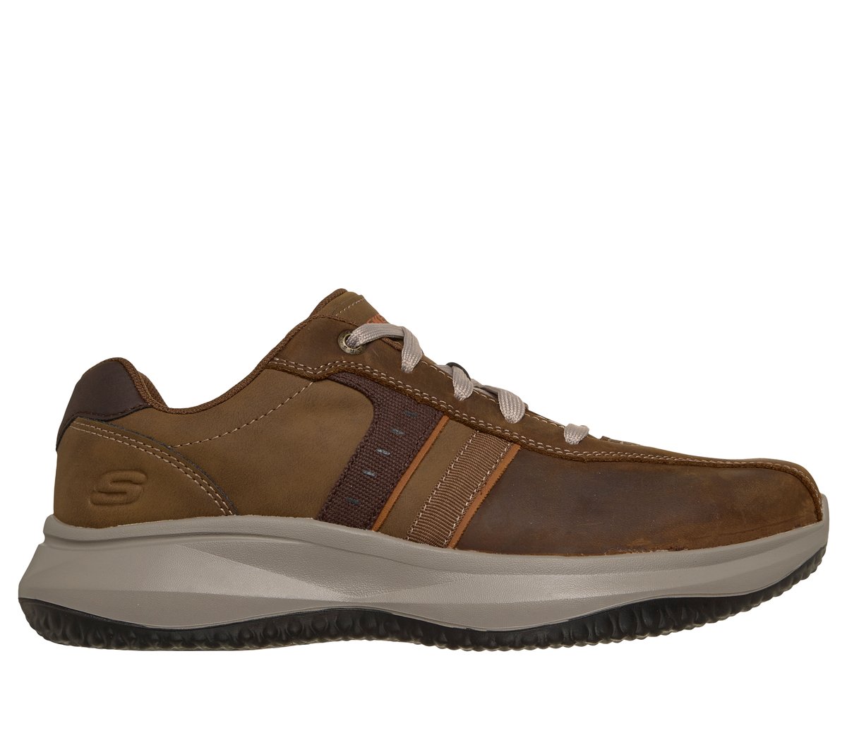 Skechers Relaxed Fit: Apollo - Quentin en Desierto Marrón, talla 43