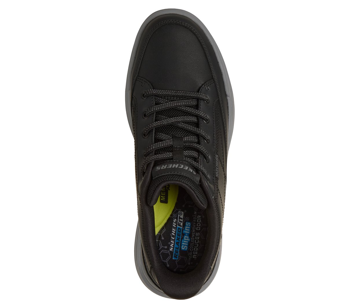 Skechers Slip-ins Relaxed Fit: Sterling - Hansel Chaussures Moyen Width en Noir