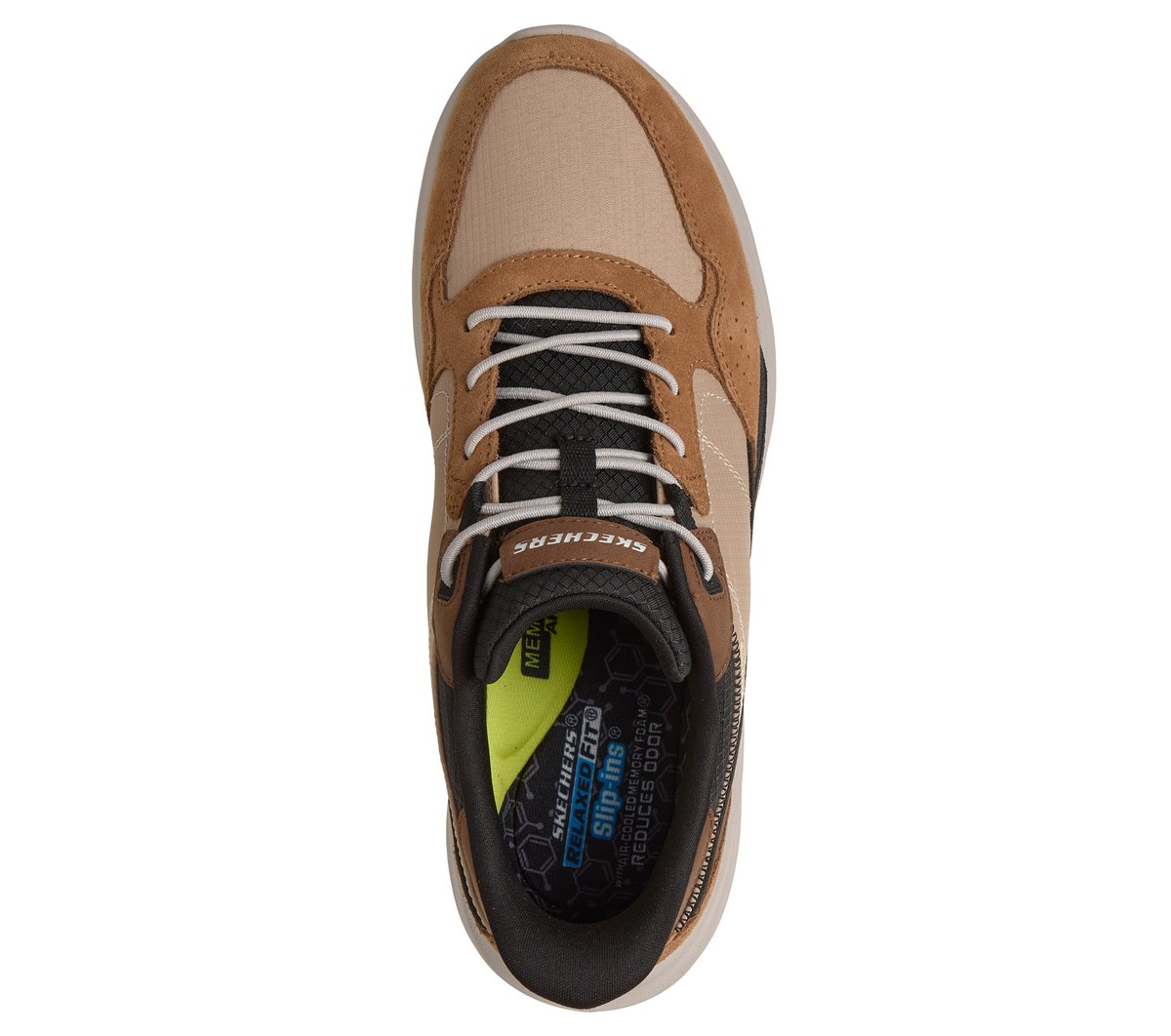 Skechers Slip-ins Relaxed Fit: Sloan - Remming Chaussures Moyen Width en Brun Clair/Brun