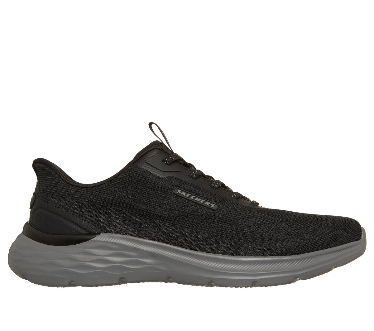 Skechers Slip-ins Relaxed Fit: Garner - Ellis en Negro, talla 43, Vegan