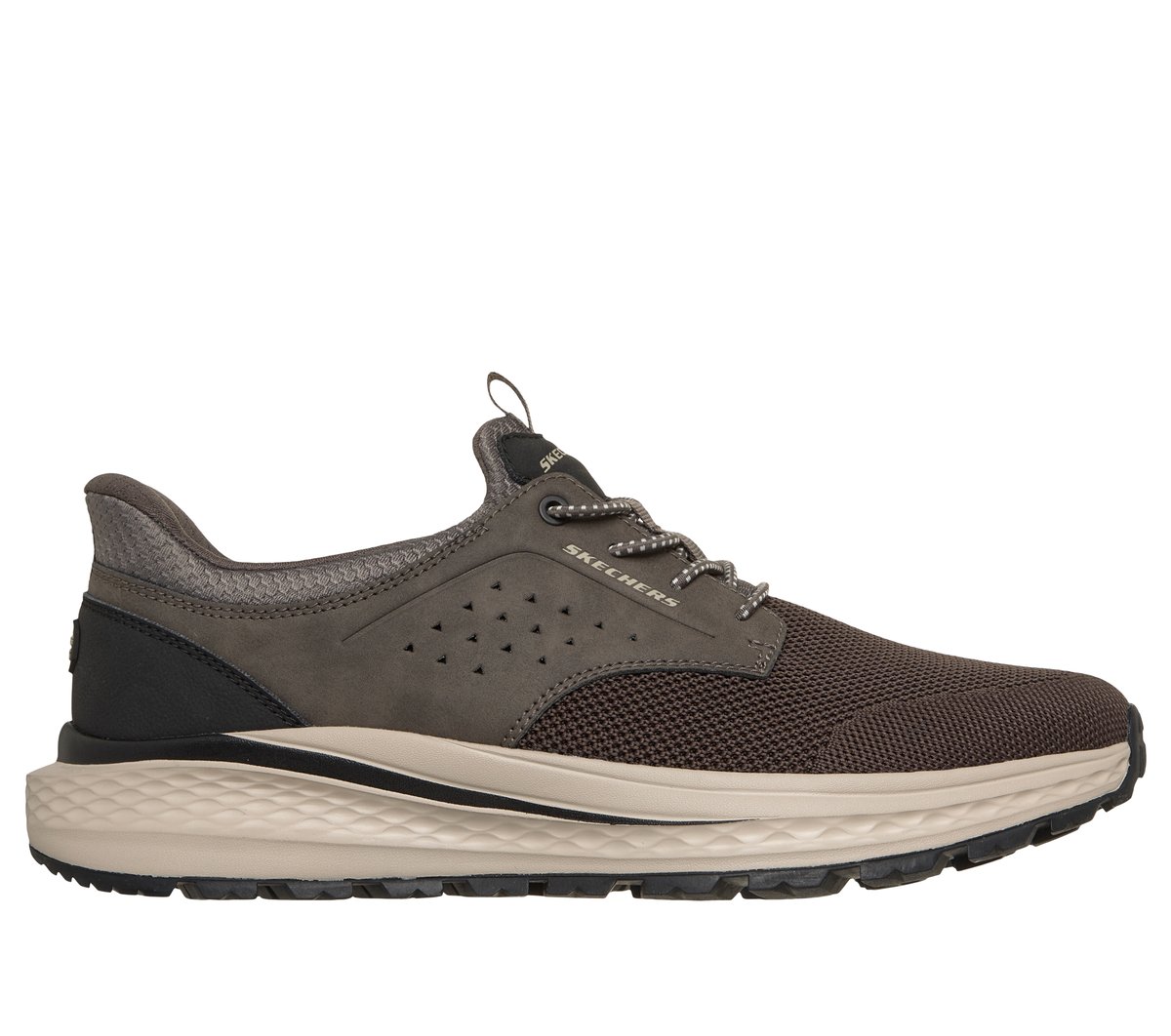 Skechers Uomo Slip-ins Relaxed Fit: Slade Ultra - Colorado Sneaker in Talpa Scuro, Taglia 44