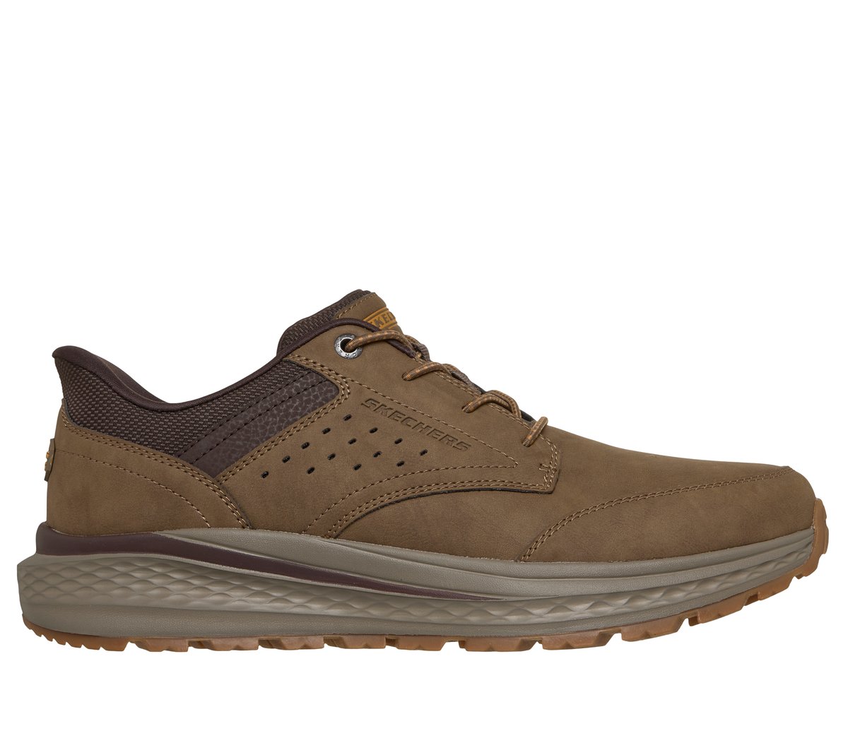 Skechers mężczyźni Slip-ins Relaxed Fit: Slade Ultra - Ronan w Jasny Brazowy, Rozmiar 41 Sneakersy