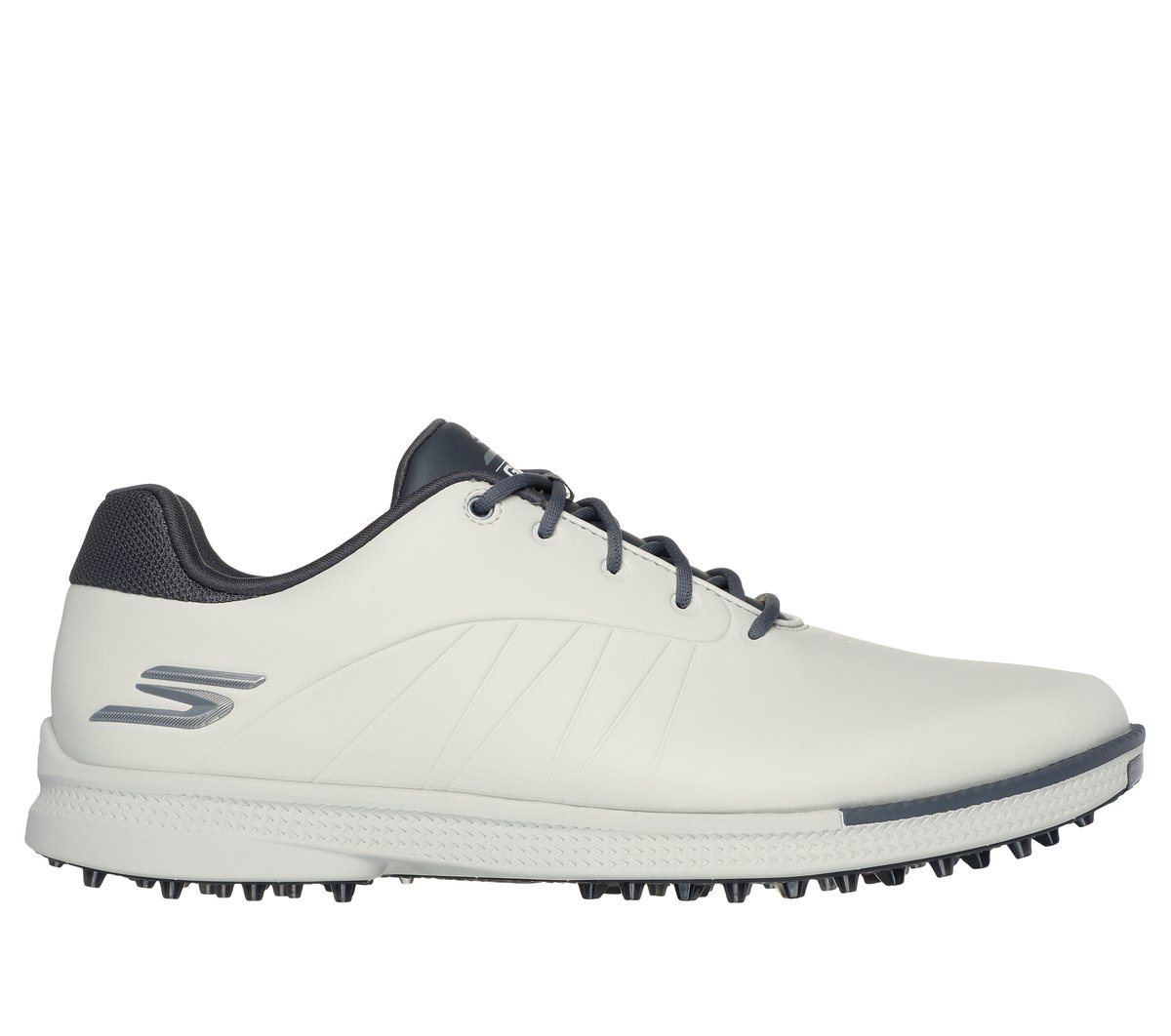 Skechers Waterproof: GO GOLF Tempo GF en Natural/Gris, talla 42
