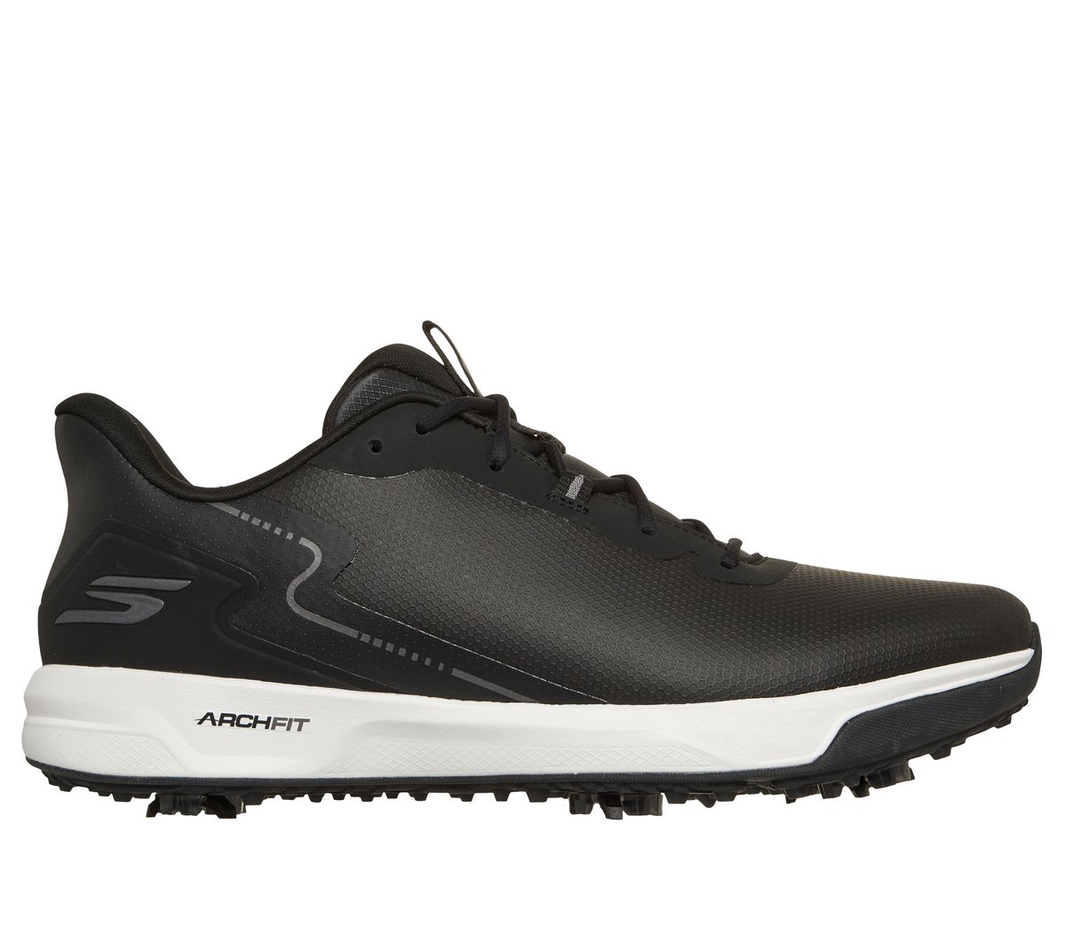 Skechers Waterproof: GO GOLF Elite Vortex - Rival en Negro, talla 47