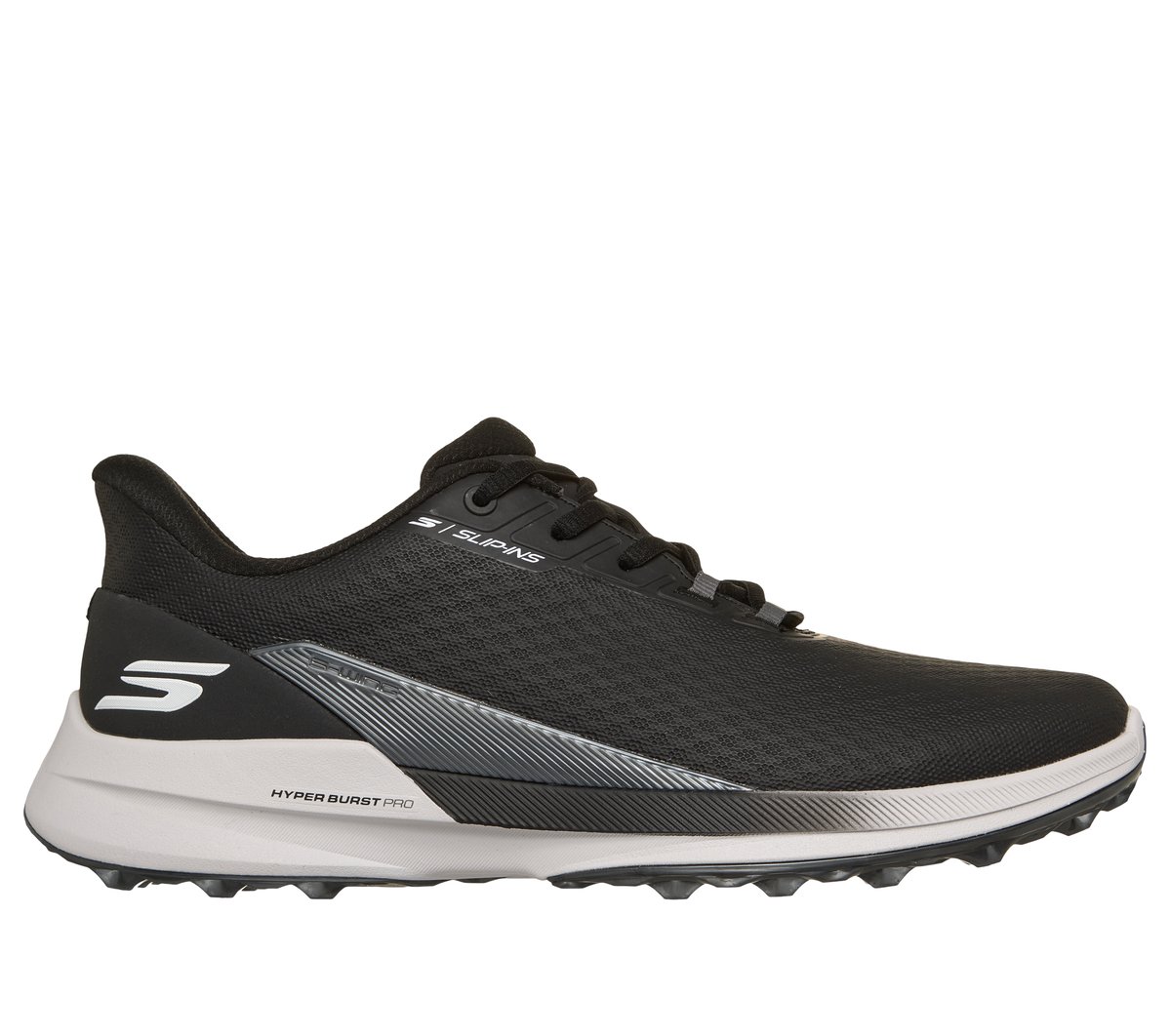 Skechers Slip-ins Golf Waterproof: Pure SI en Negro, talla 43.5