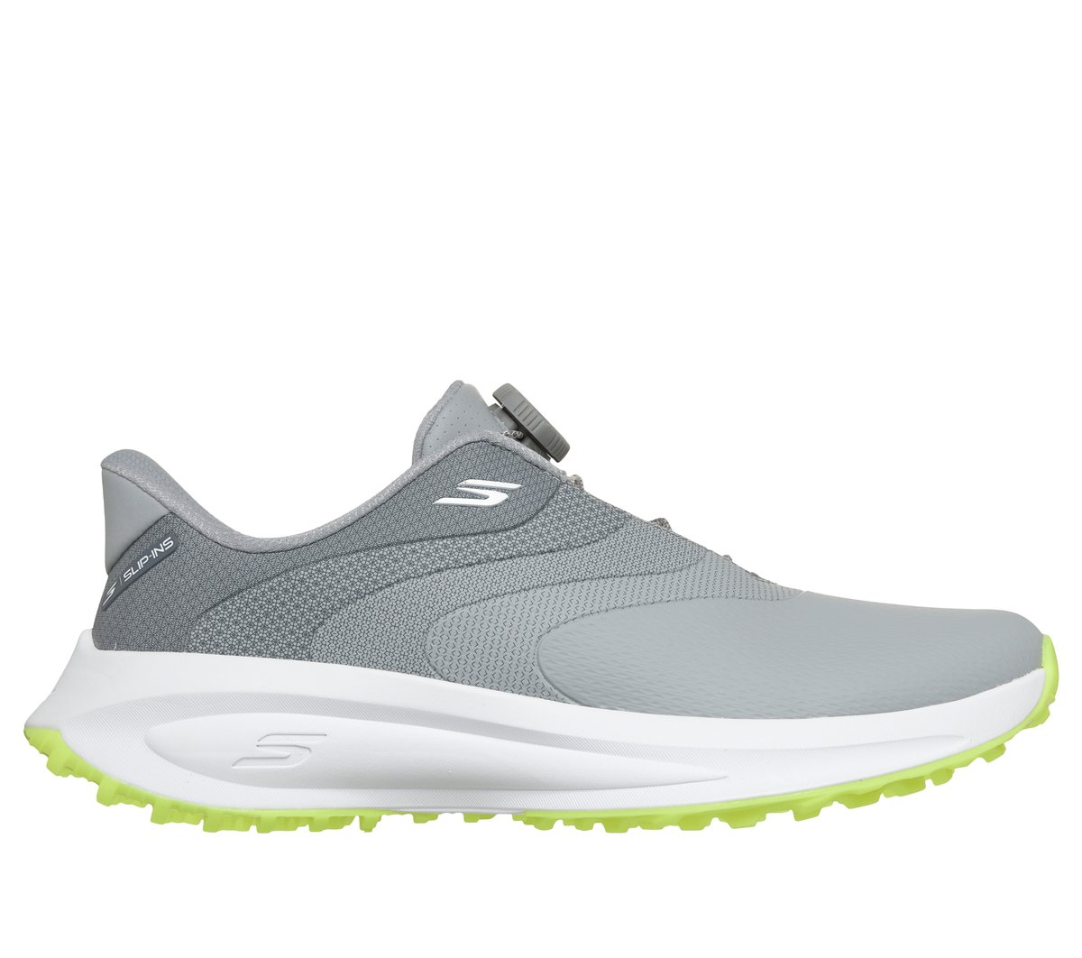 Skechers Slip-ins Waterproof: Flow SI - Twist-Fit en Gris, talla 46