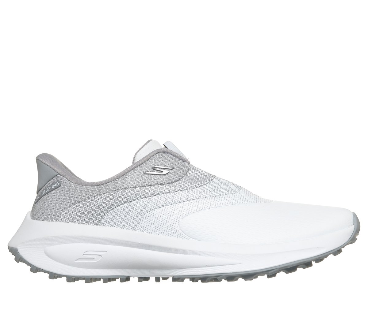 Skechers Slip-ins Golf Waterproof: Flow SI - Twist-Fit en Blanca, talla 45