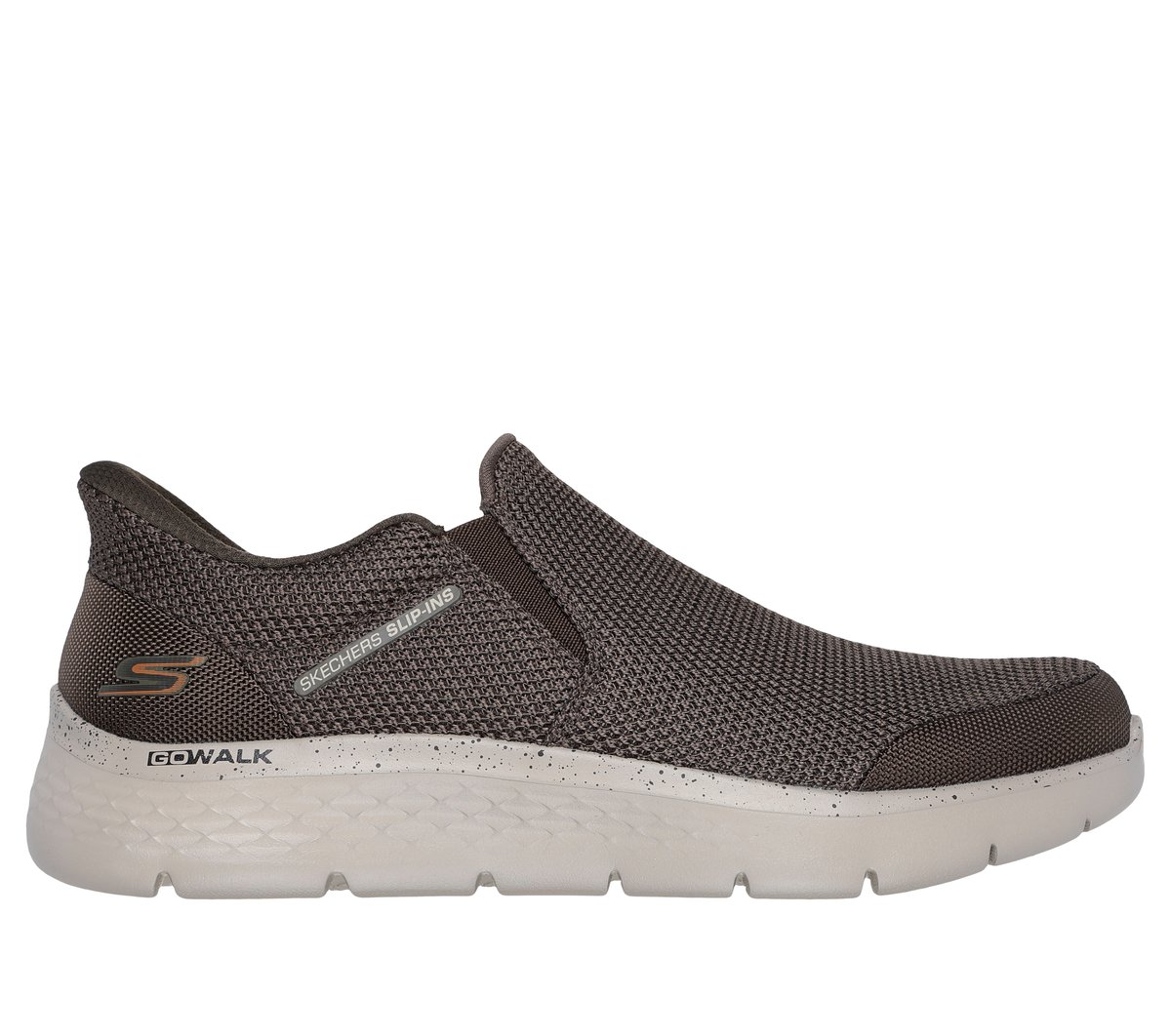 Skechers Slip-ins: GO WALK Flex - Ojai en Kaki, talla 47, Vegan