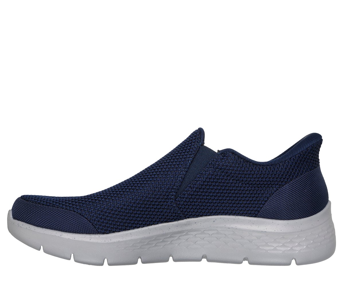 Skechers Slip-ins: GO WALK Flex - Ojai Chaussures Moyen Width en Bleu Marine, Vegan, Lavable en machine