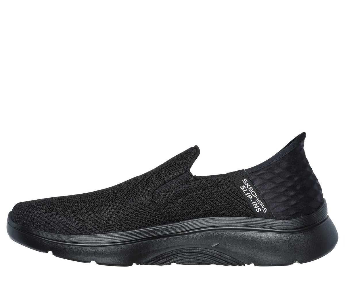 Skechers Slip-ins: GO WALK Arch Fit 2.0 Chaussures Extra Wide Width en Noir, Vegan, Lavable en machine