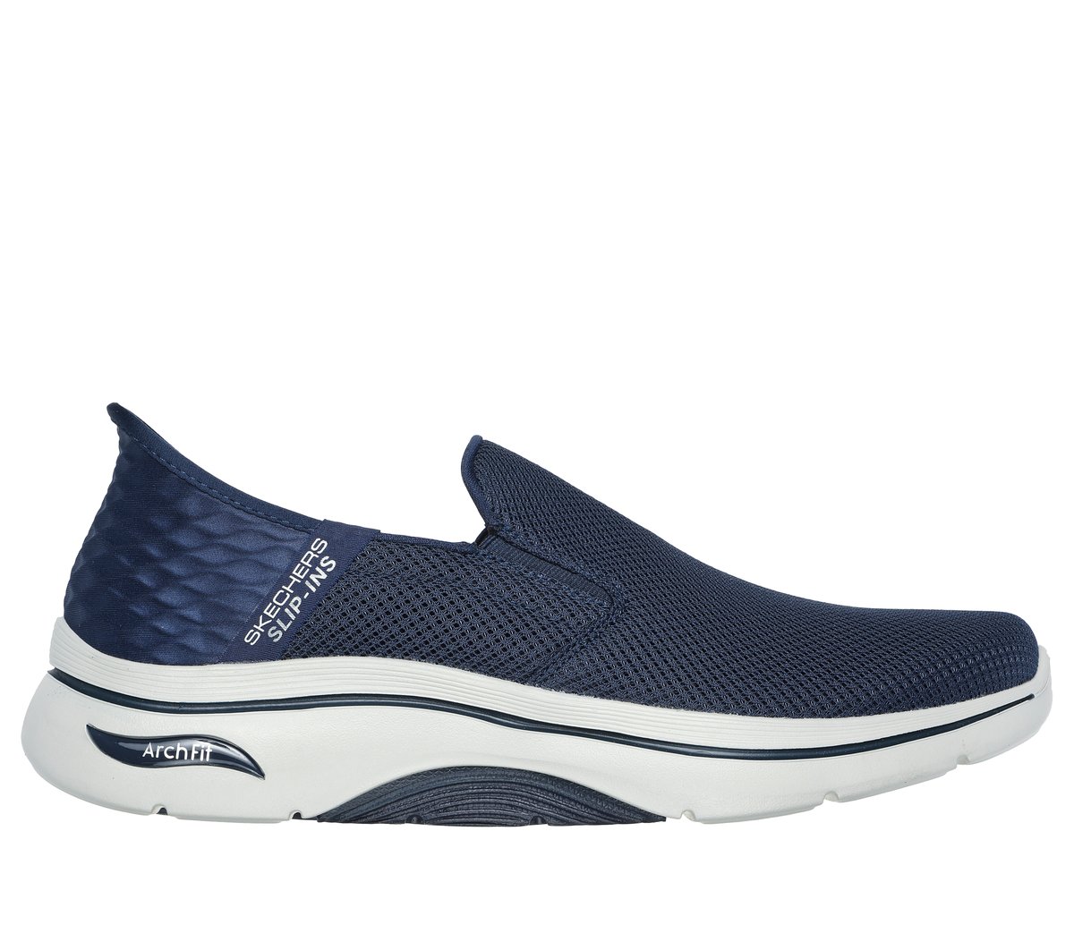 Skechers Slip-ins: GO WALK AF 2.0 - Hands Free 2 en Navy, talla 42, Vegan