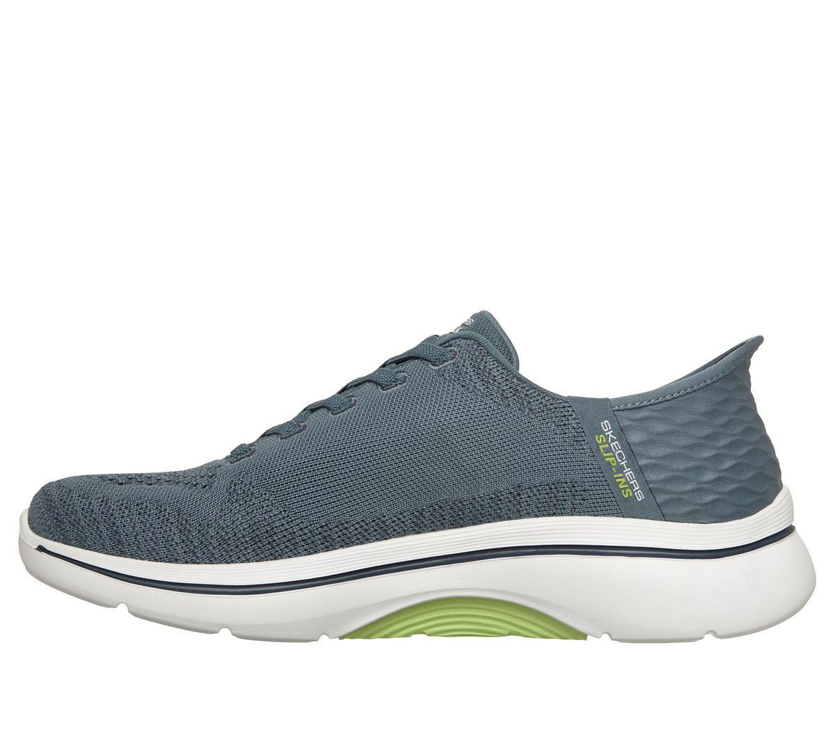 Skechers Slip-ins: GO WALK Arch Fit 2.0 - Grand Chaussures Moyen Width en Gris Ardoise, Vegan