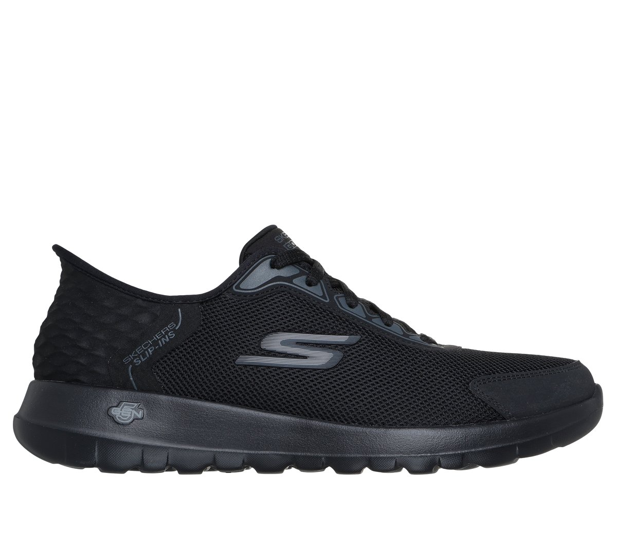 Skechers Slip-ins: GO WALK Max - Allan en Negro, talla 42, Vegan