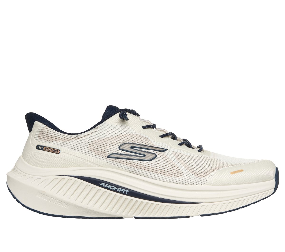 Skechers Slip-ins: GO WALK Max Cushioning Arch Fit - Justin en Rota Blanca, talla 42, Vegan