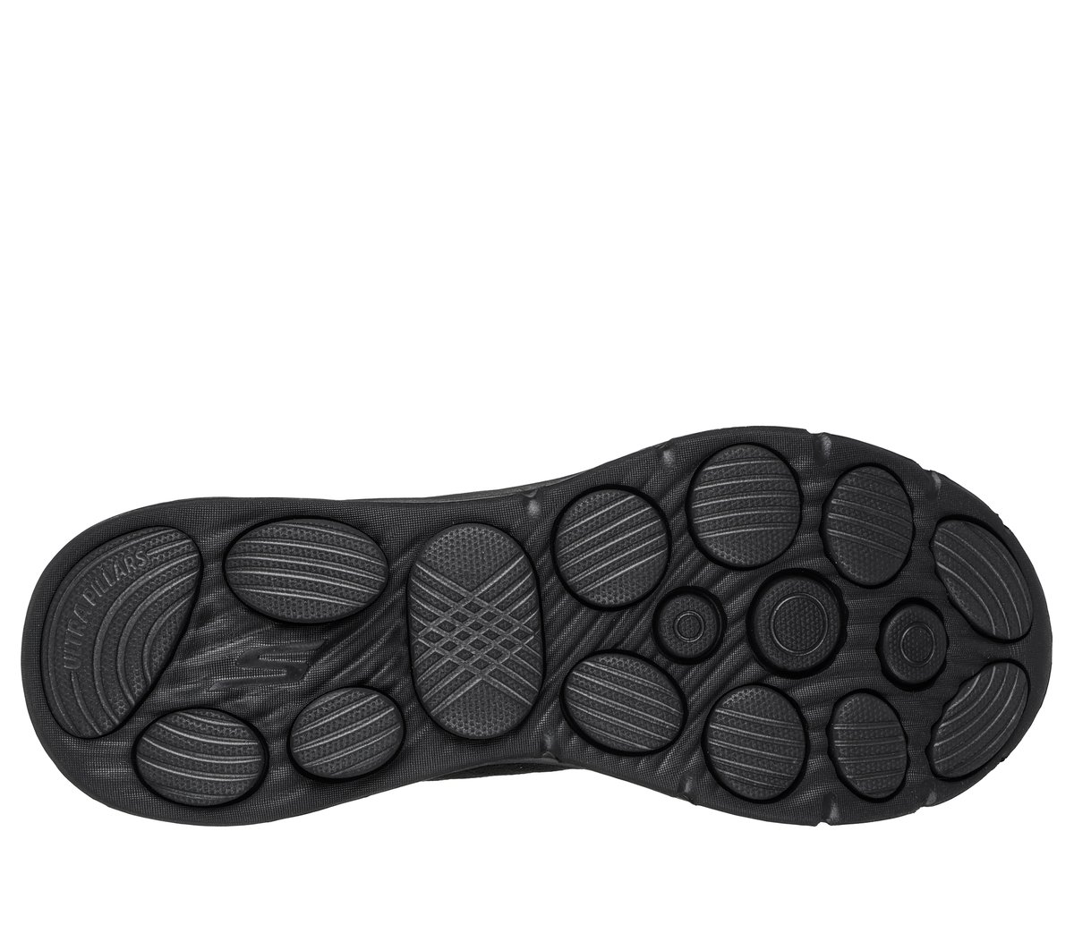 Skechers GO Walk 8 - Day Moyen Width en Noir, Vegan, Lavable en machine