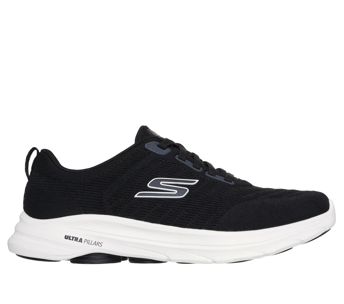 Skechers GO Walk 8 - Day en Negro/Blanca, talla 41, Vegan