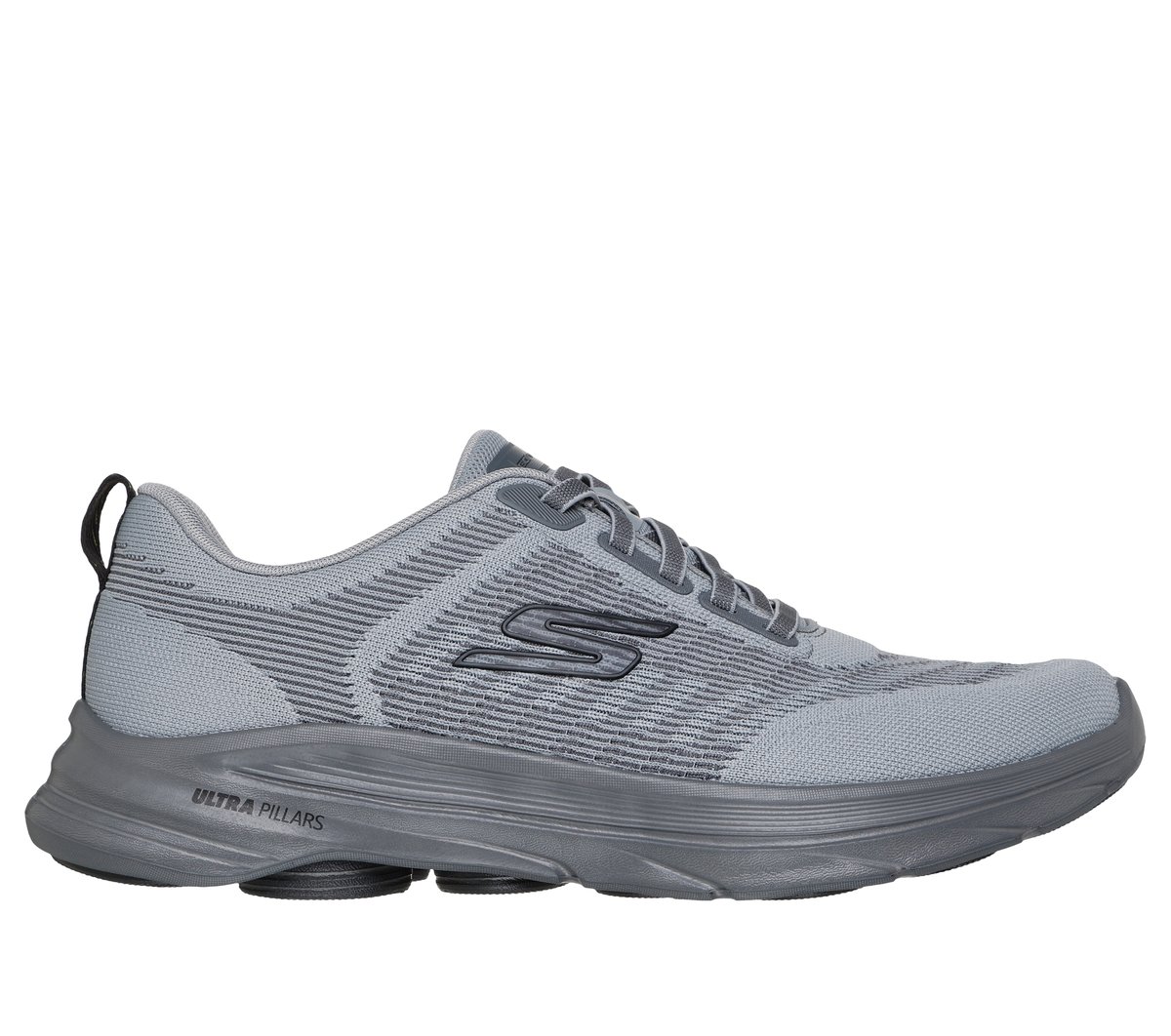 Skechers GO Walk 8 - Day en Gris/Amarillo, talla 41, Vegan