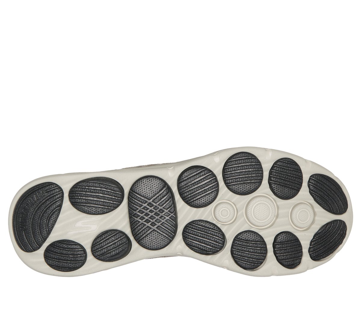 Skechers GO Walk 8 - Day Moyen Width en Brun Clair, Vegan, Lavable en machine