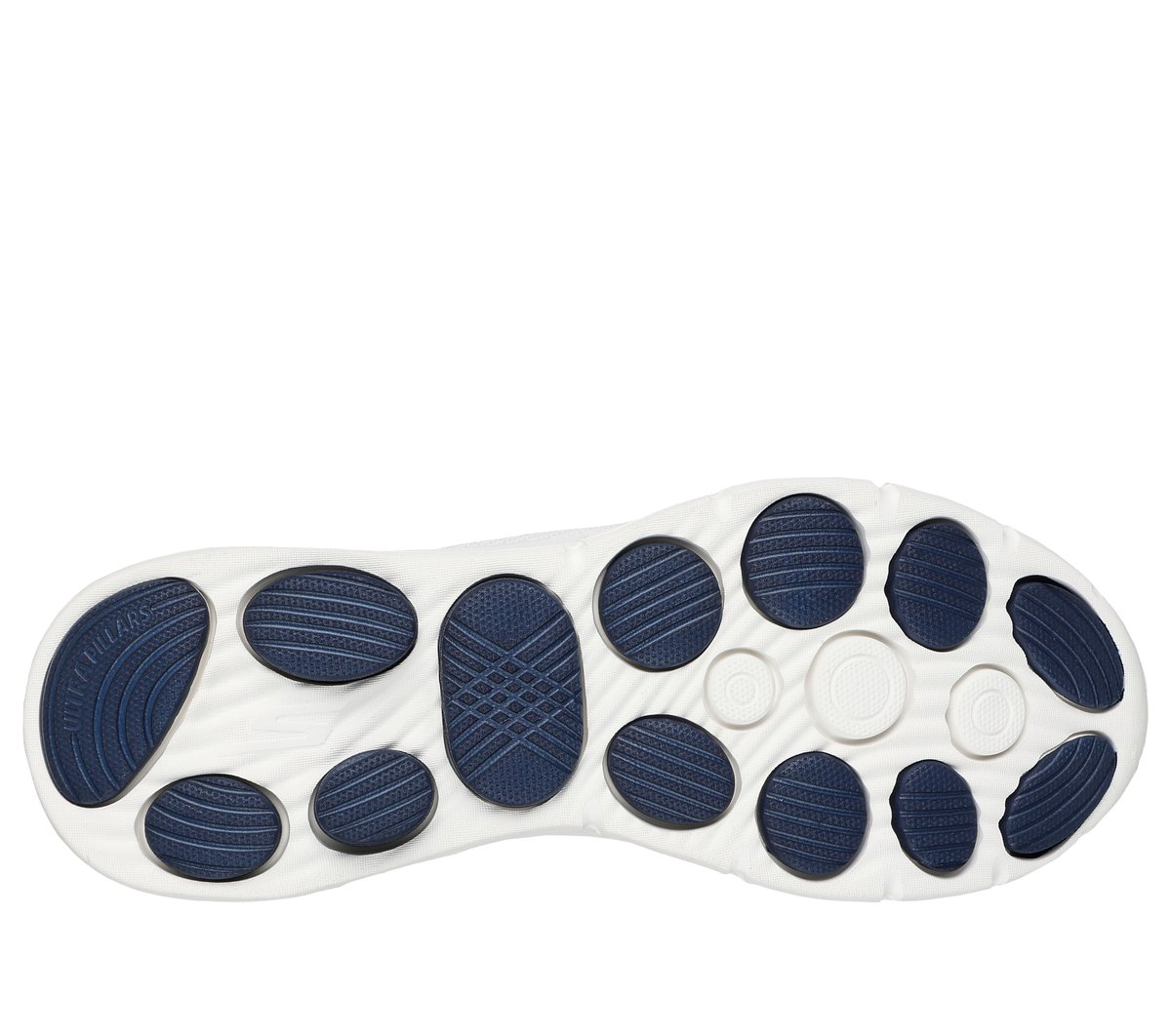 Skechers Slip-ins: GO WALK 8 -Pate Chaussures Moyen Width en Blanc/Noir, Lavable en machine