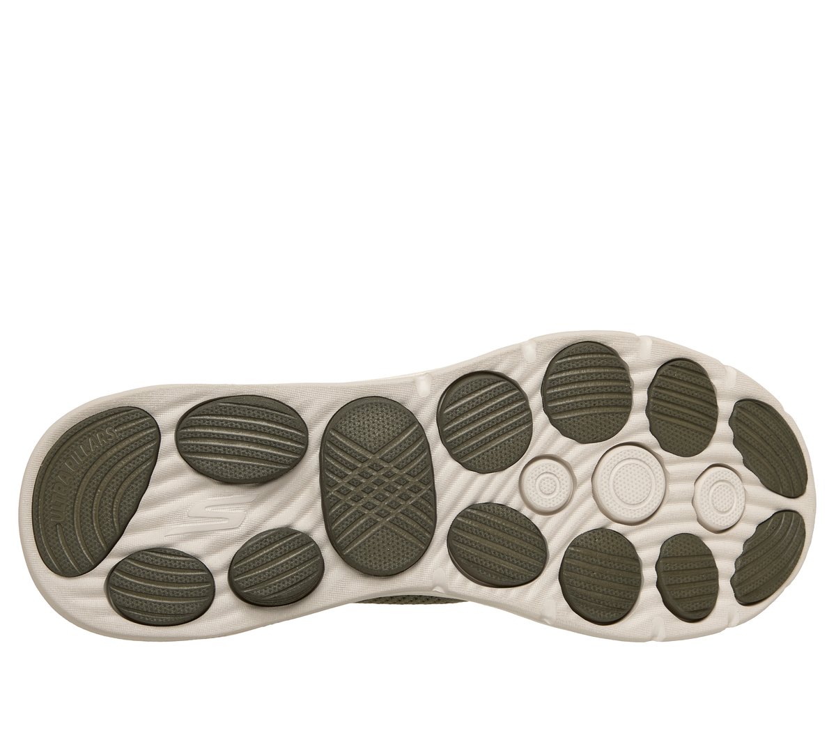 Skechers Slip-ins: GO WALK 8 - Pelayo Moyen Width en Olive, Vegan, Lavable en machine