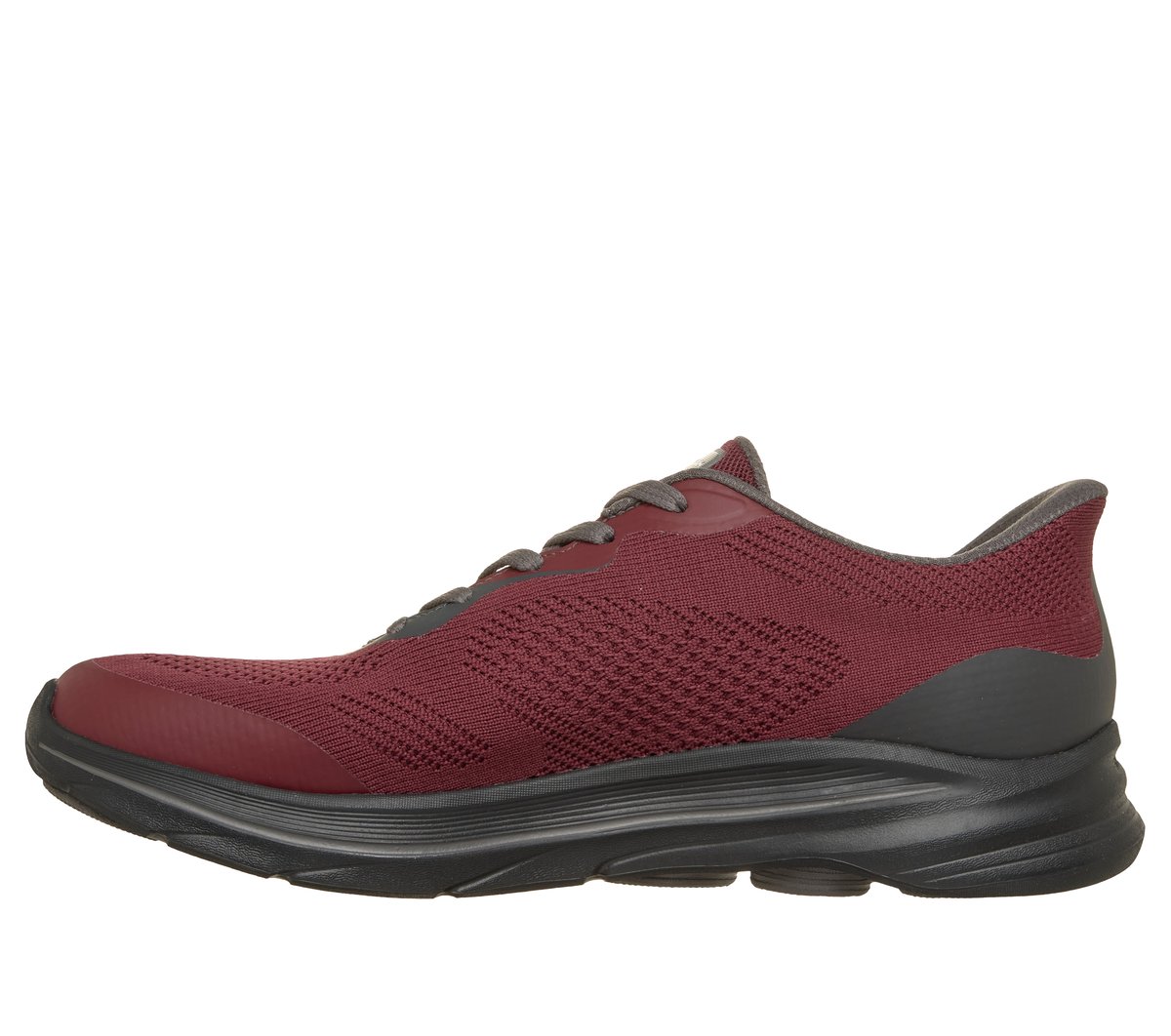 Skechers Slip-ins: GO Walk 8 - Ozzie Moyen Width en Rouge/Noir, Vegan, Lavable en machine