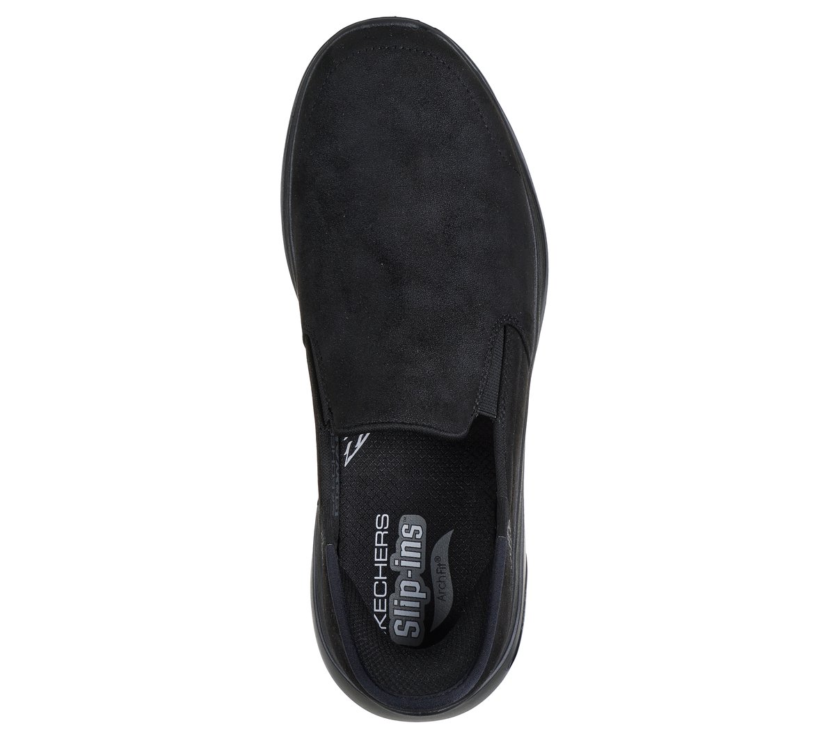 Skechers Slip-ins: GO WALK Arch Fit 2.0 - Quest Chaussures Moyen Width en Noir, Vegan, Lavable en machine