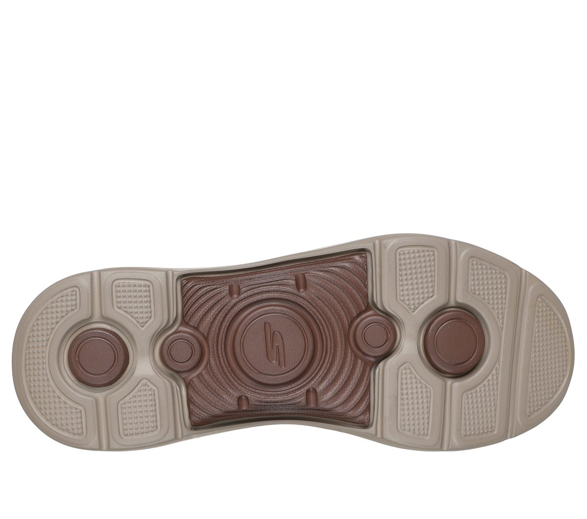 Skechers Slip-ins: GO WALK Arch Fit 2.0 - Quest Chaussures Moyen Width en Brun, Vegan, Lavable en machine