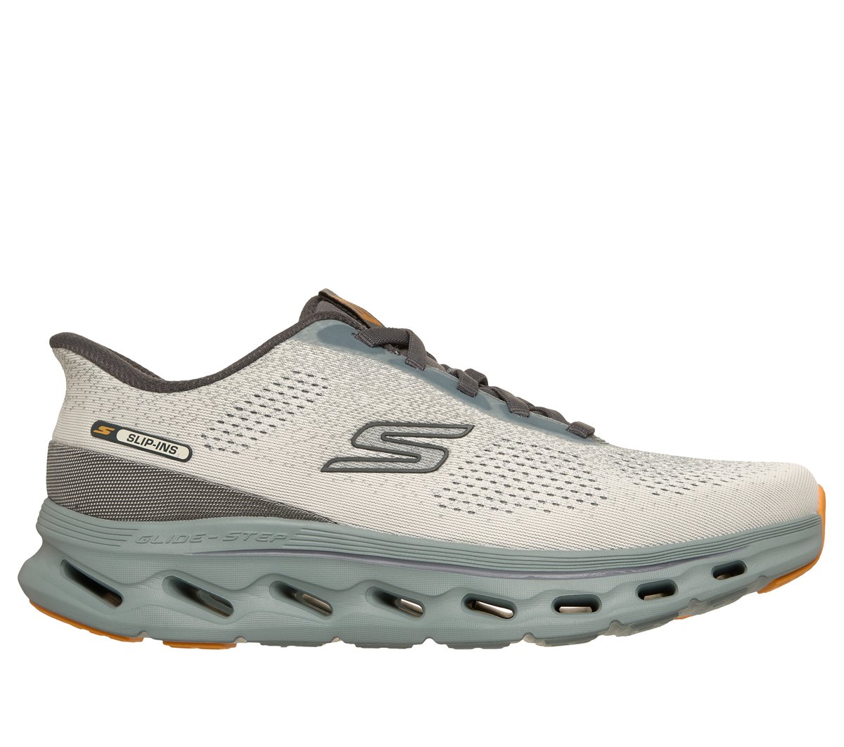 Skechers Slip-ins: GO WALK Glide-Step 2.0 - Maser en Salvia, talla 45.5, Vegan